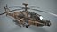 3D Apache AH-64D Japan Ground Defense Static model