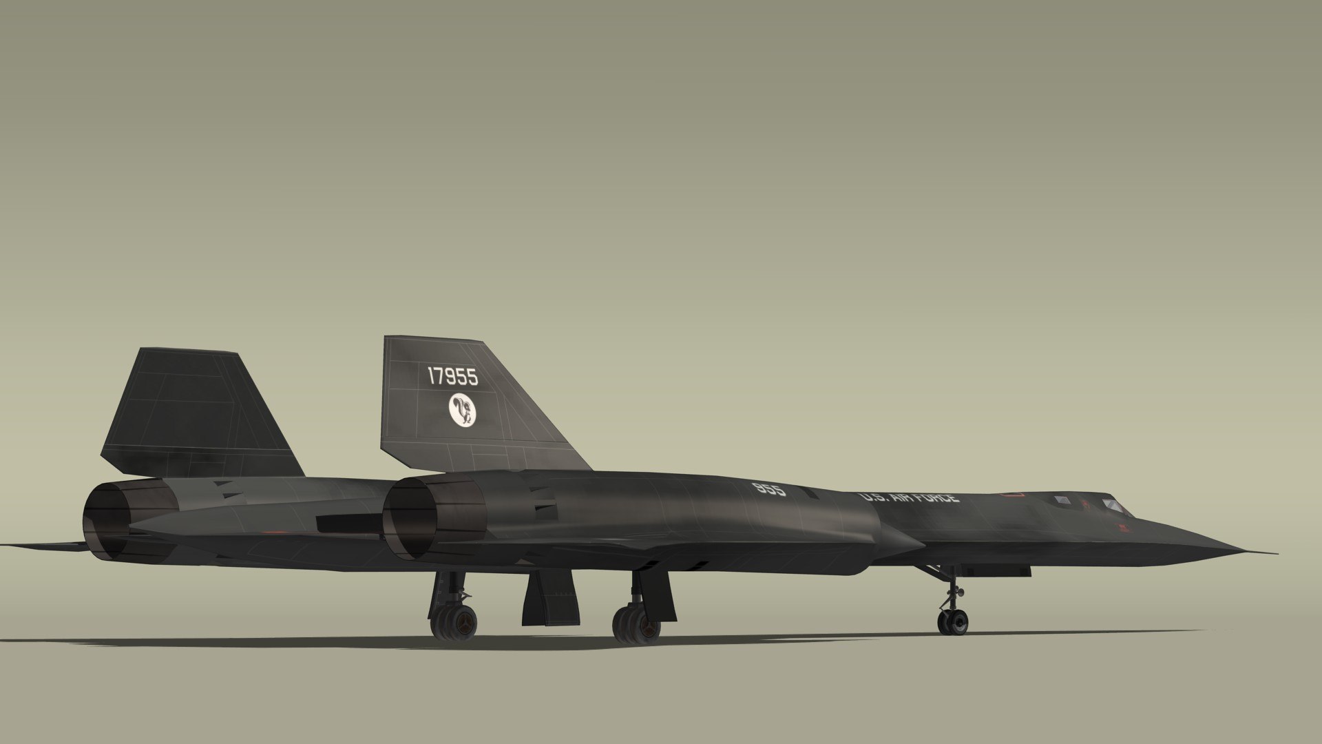 3D Lockheed SR-71 Blackbird Model - TurboSquid 2199511