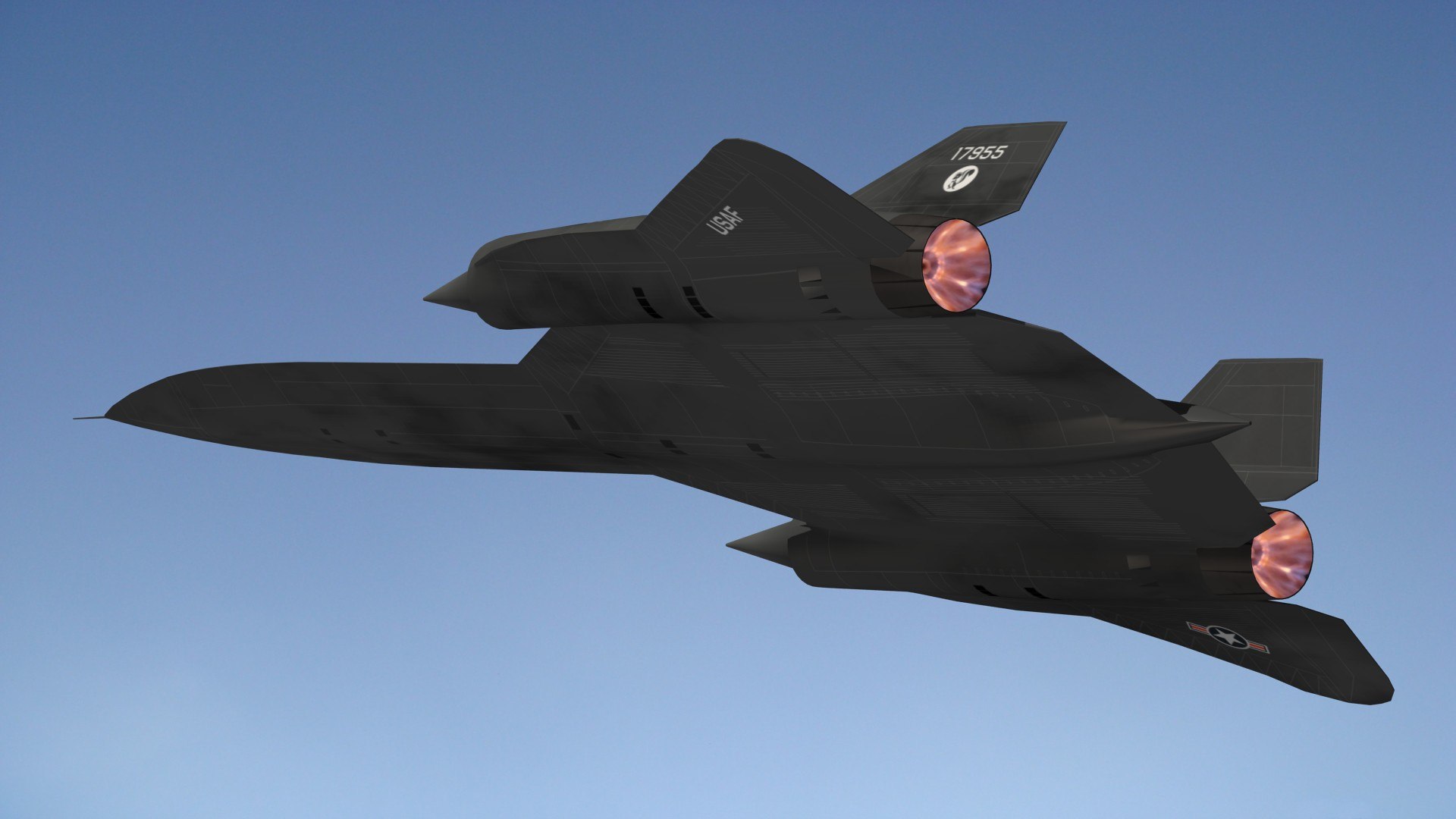 3D Lockheed SR-71 Blackbird Model - TurboSquid 2199511