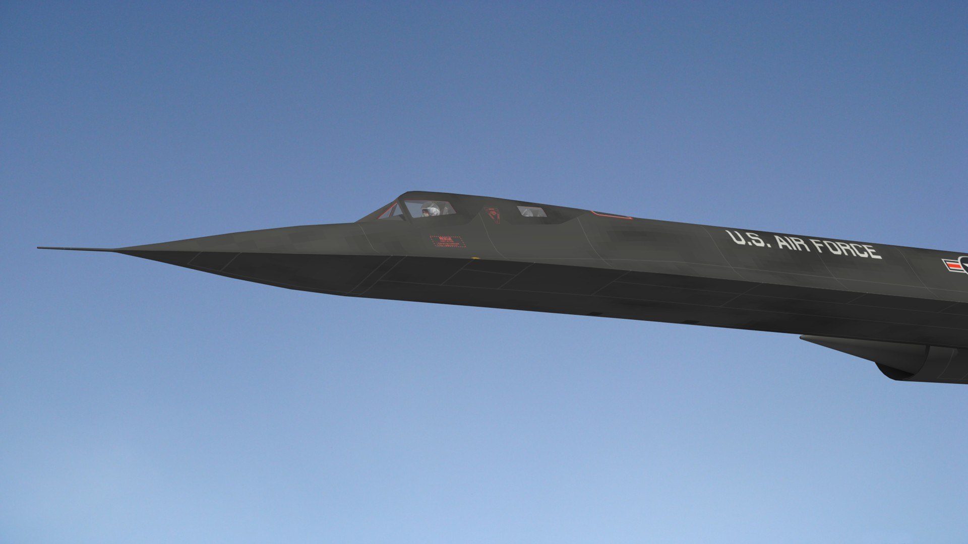 3D Lockheed SR-71 Blackbird Model - TurboSquid 2199511