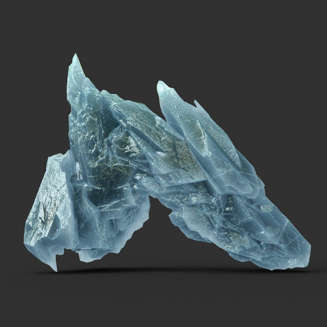 8 Low poly PBR Scifi Spiky Ice 3D model - TurboSquid 2163568