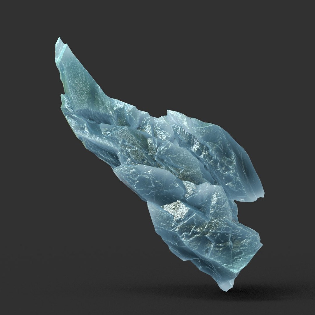 8 Low poly PBR Scifi Spiky Ice 3D model - TurboSquid 2163568