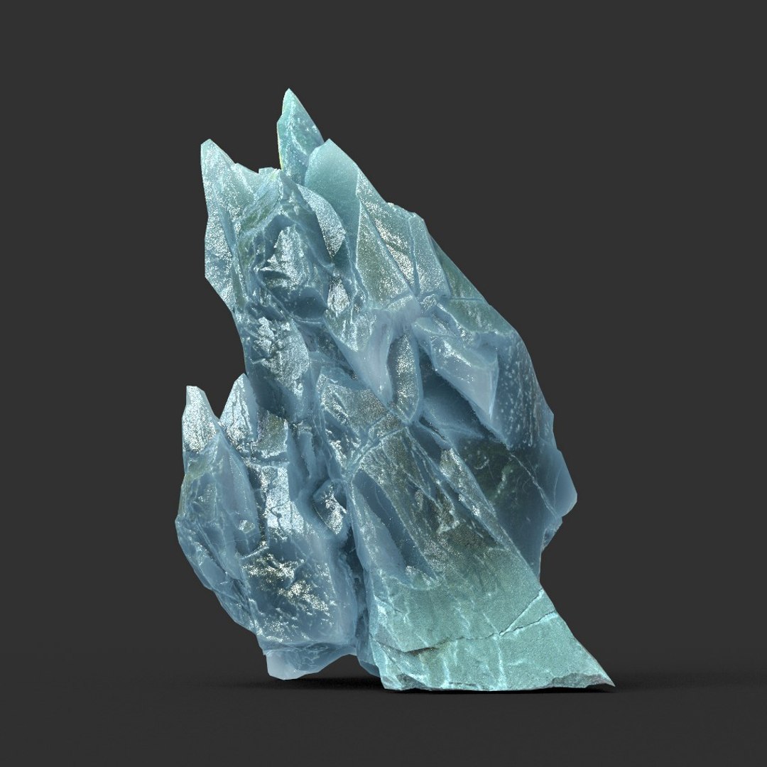 8 Low poly PBR Scifi Spiky Ice 3D model - TurboSquid 2163568