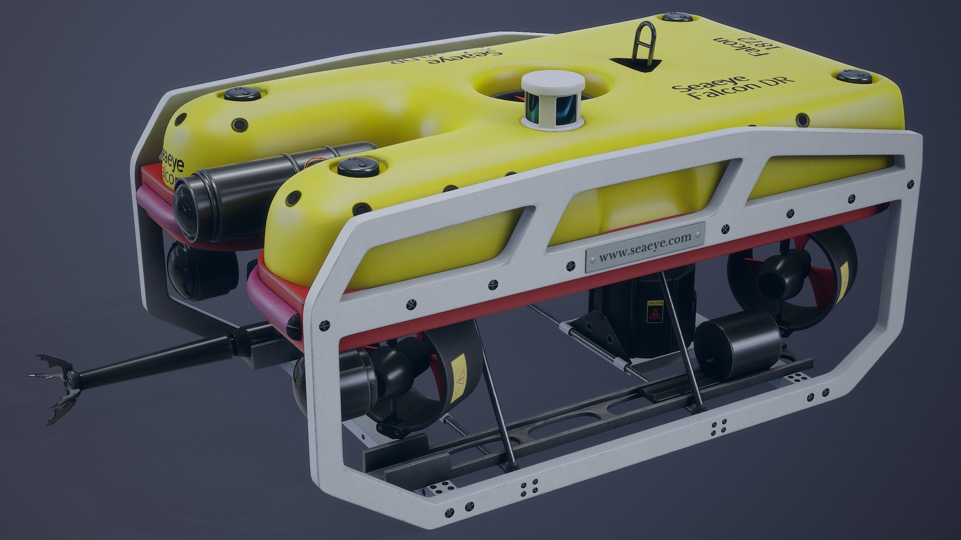 3D Robot Drone Rov - TurboSquid 1679551