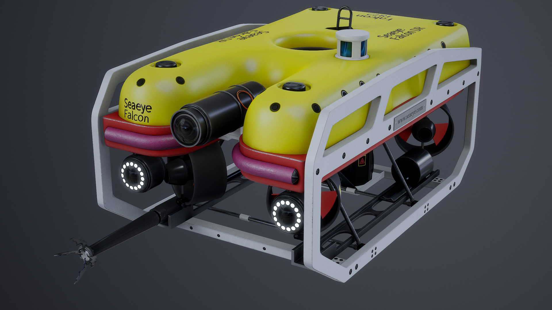 3D модель Подводный робот ROV - подводная лодка-дрон Sea Eye ...