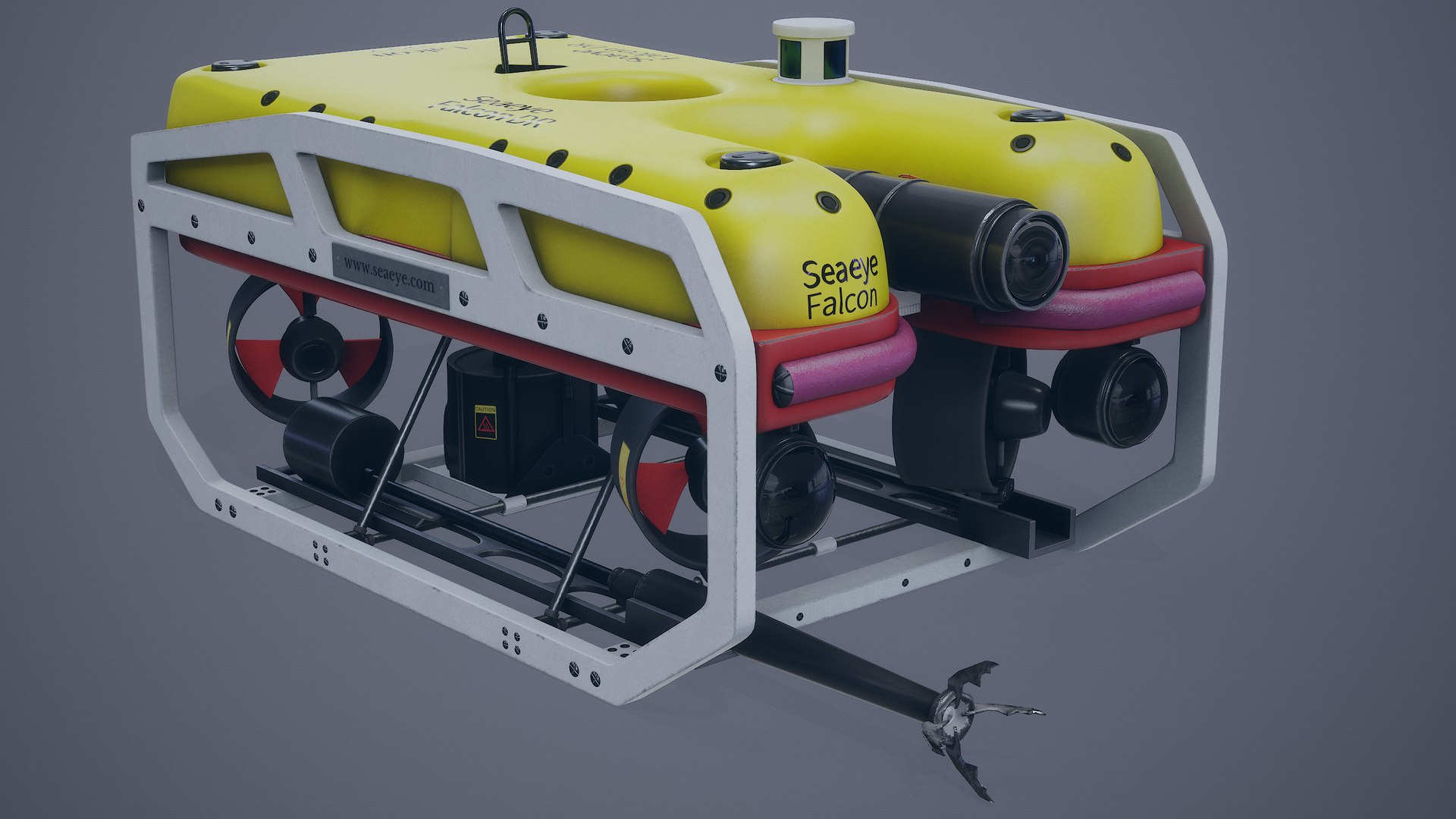 3D Robot Drone Rov - TurboSquid 1679551