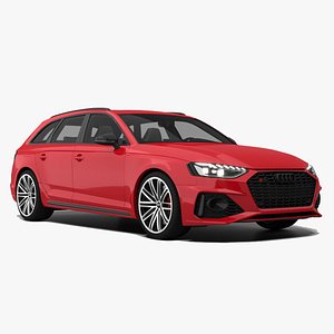 Audi RS4 Avant 3D model