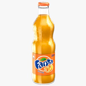 Fanta Glass Bottle
