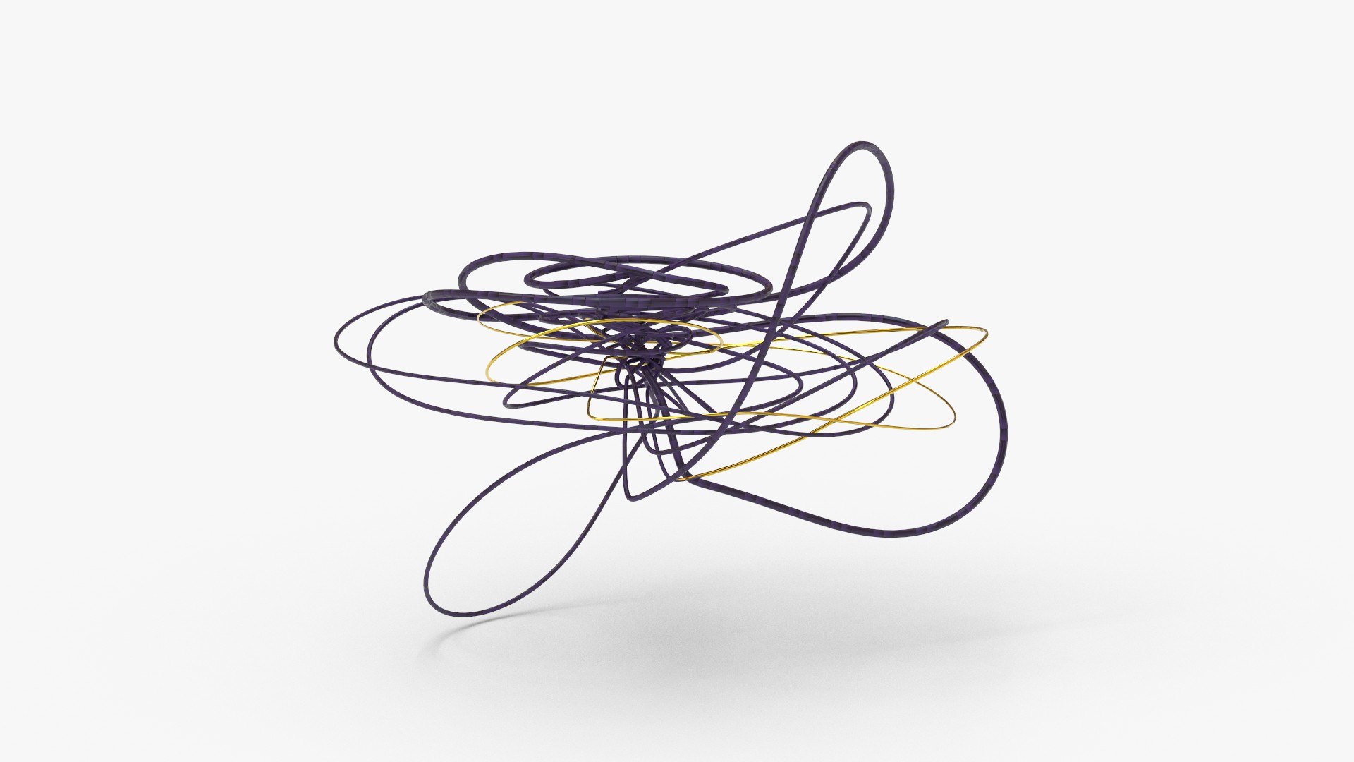 3D Abstract Wire - TurboSquid 1767830