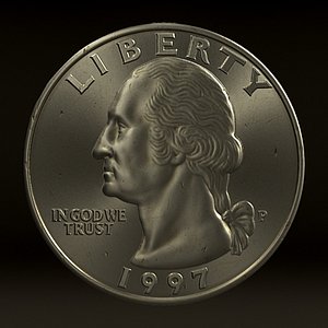US Quarter Dollar Coin