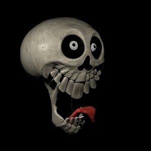 skull 3d model