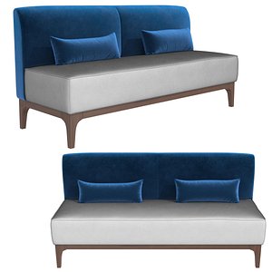 3D model Charter furniture hospitality banquette