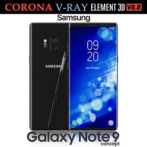 3D samsung galaxy note 9