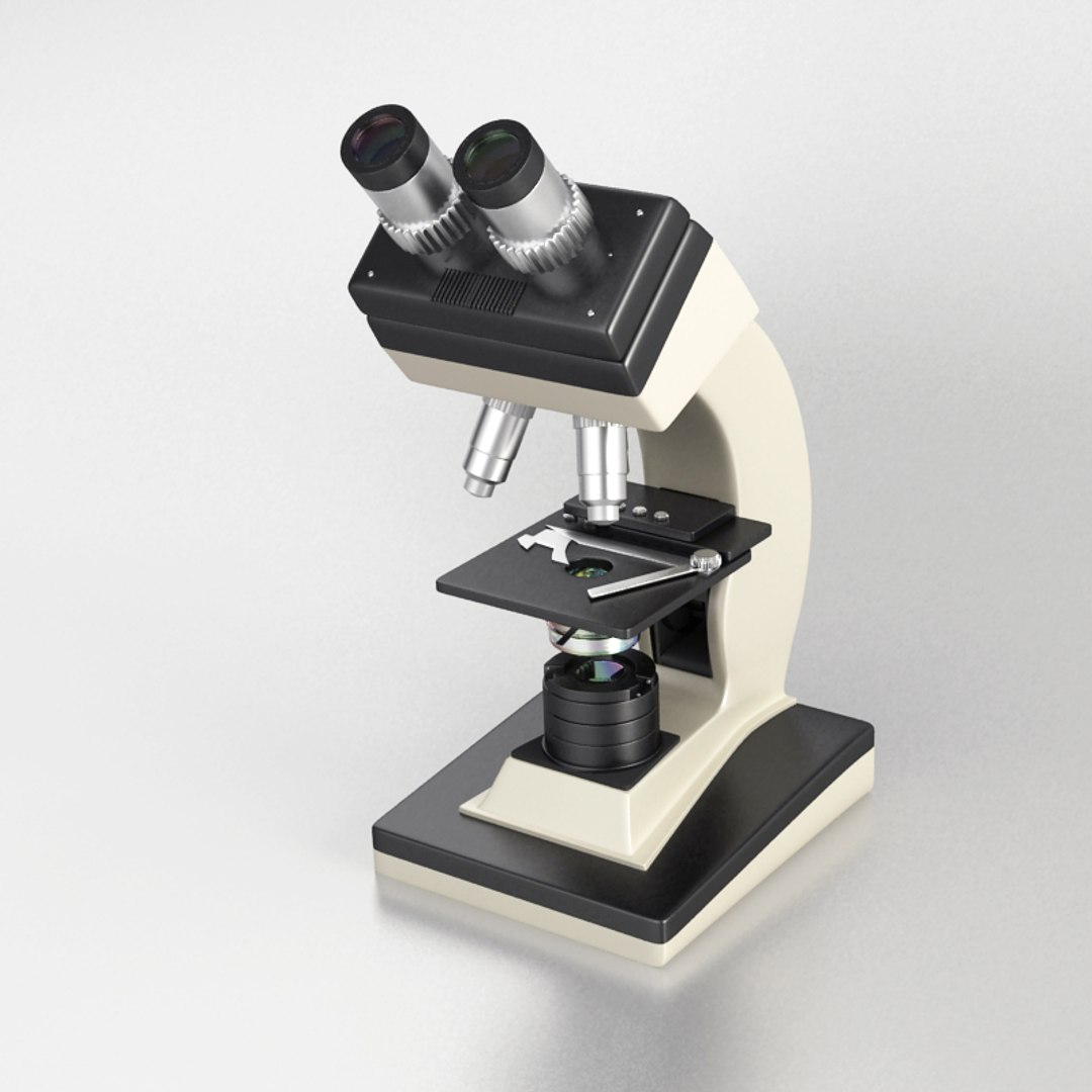 microscope 3d model