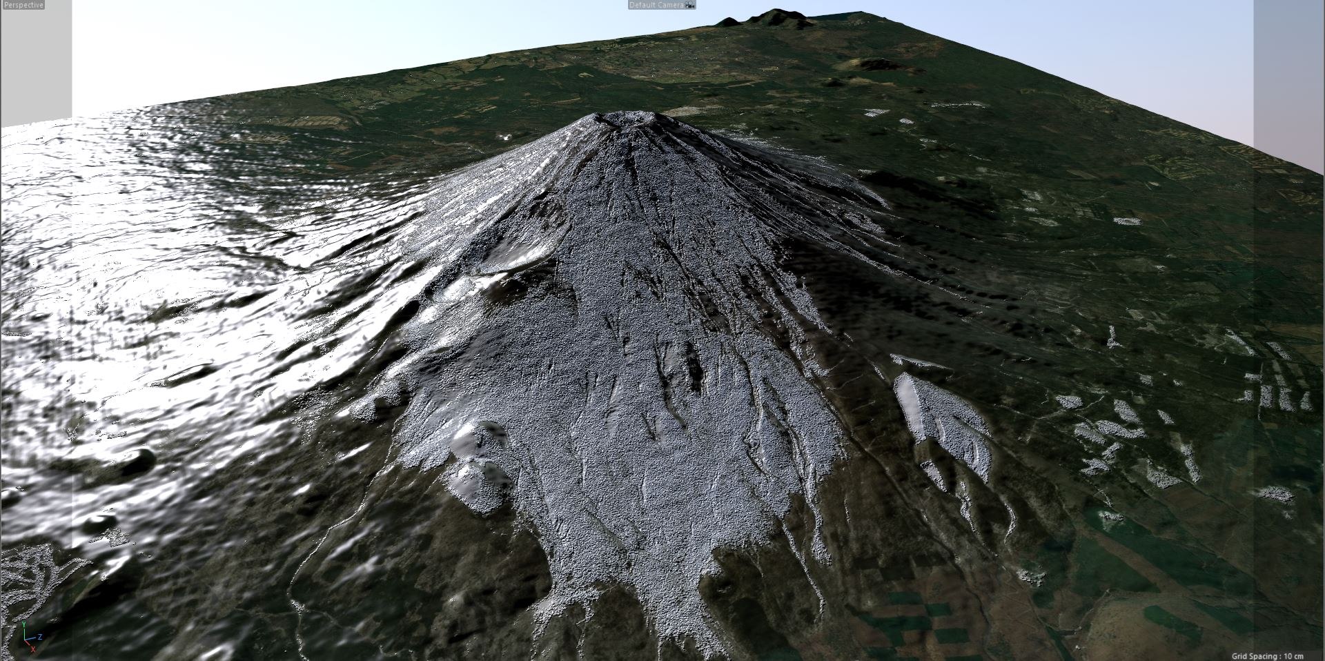 3D Model Mount Fuji - TurboSquid 2003328