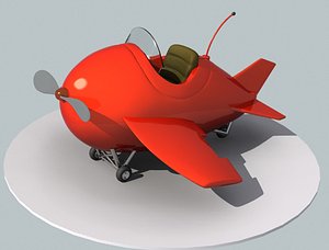 cartoon airplane
