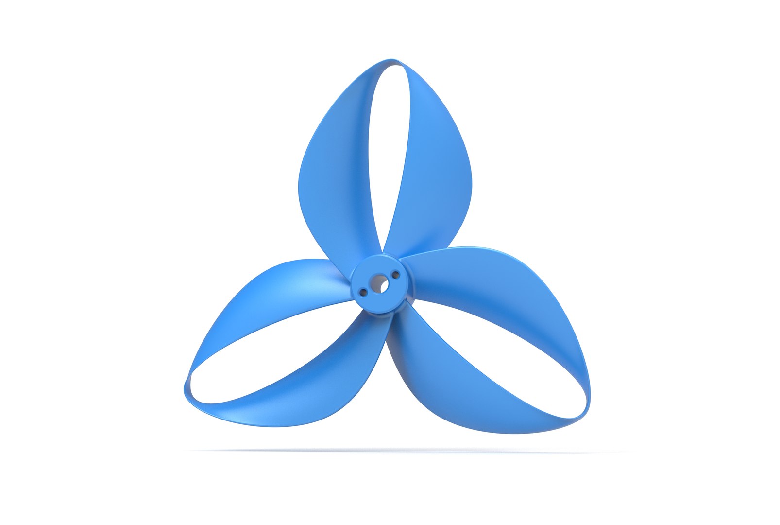 3D Model Toroidal Drone Propeller 3 Blades TurboSquid 2063471