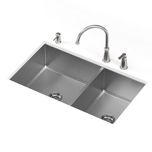 3D MOEN kitchen sink G16221