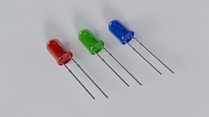 LED Light Emitting Diode 3D model