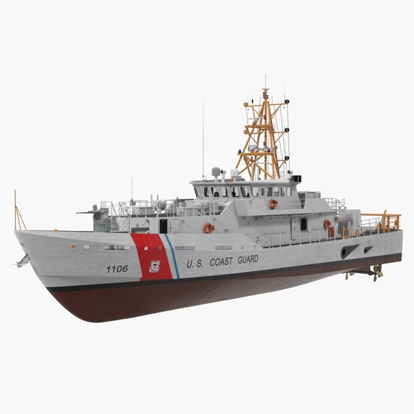 Coast guard cutter jacob 3D model - TurboSquid 1329543