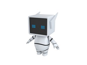 robot character 3D model