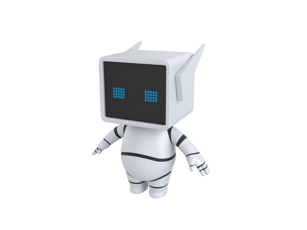 robot character 3D model