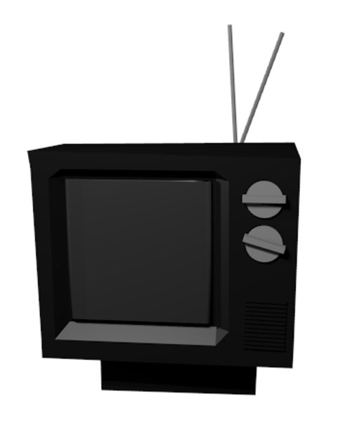 Free Crt Television Blender Models for Download TurboSquid
