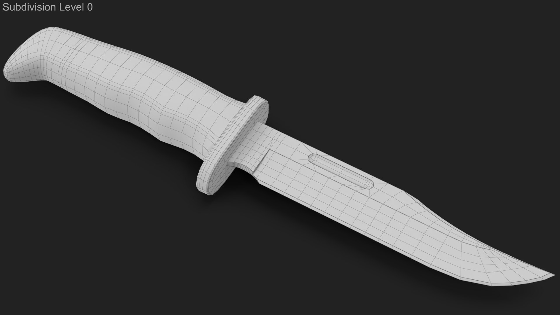 Hunting Knife 2 3D Model - TurboSquid 2222966