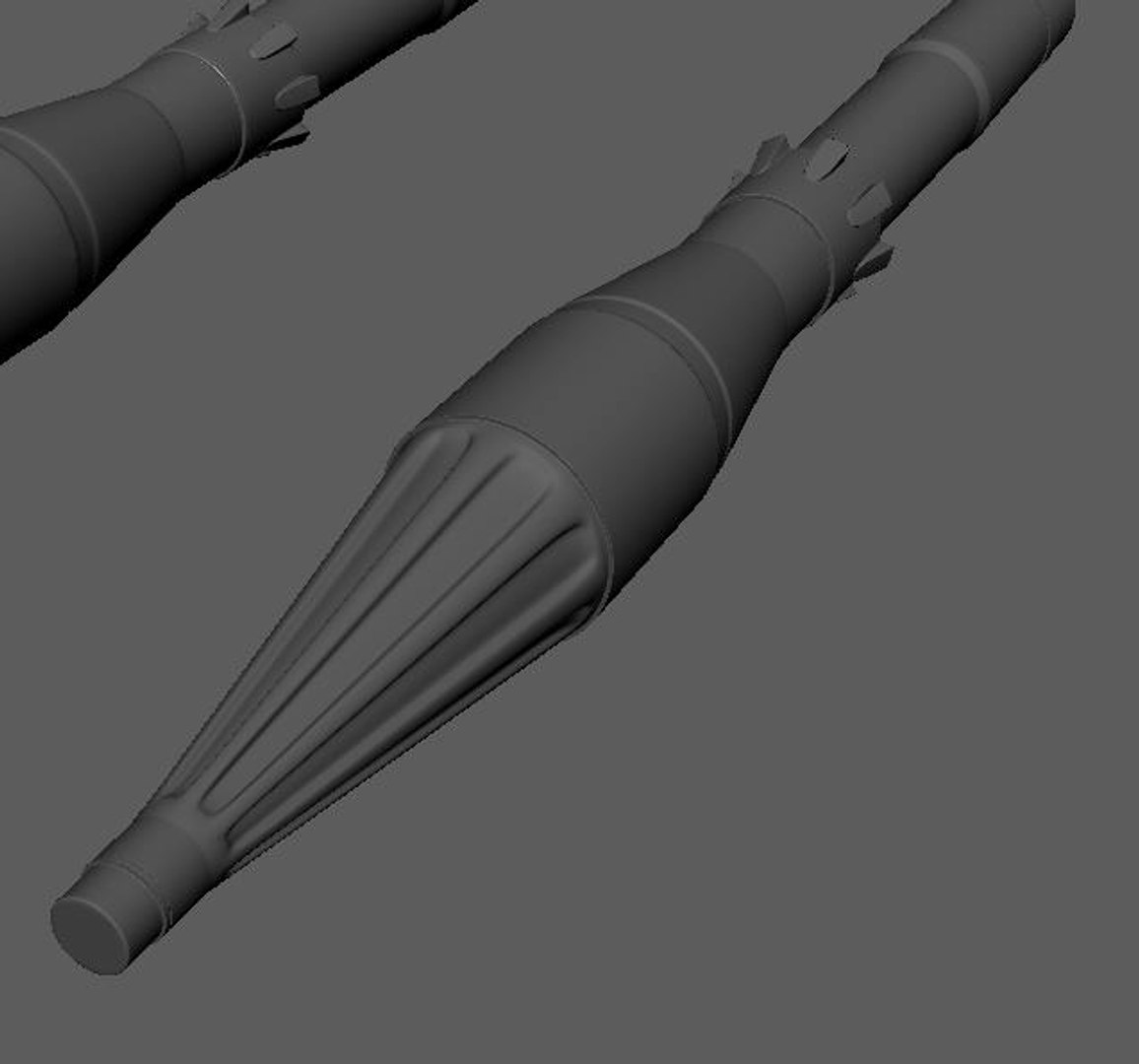 3D weapon rocket projectile rpg-7 model - TurboSquid 1516447