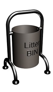 OLB1 (Outdoor Litter Bin)(1)