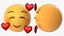 Smile Emoji With Hearts