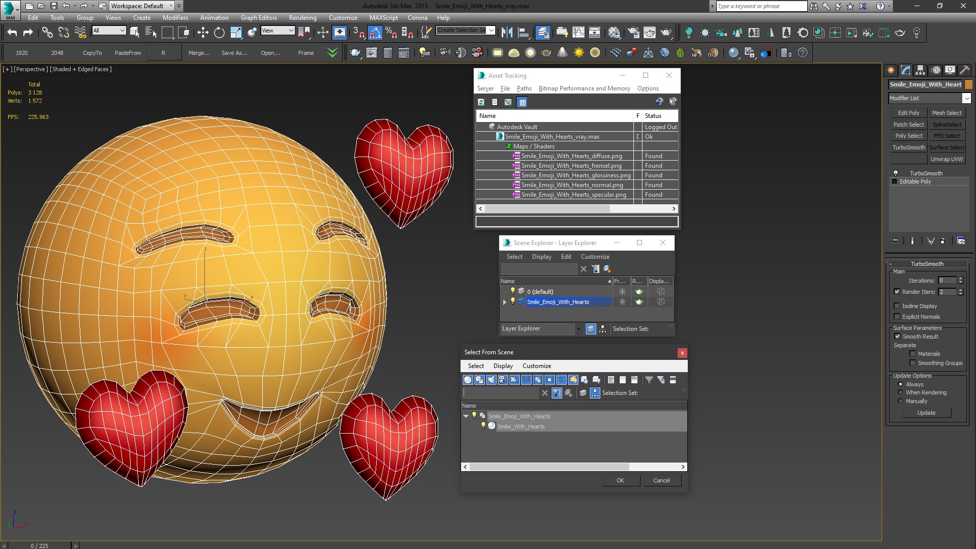 3D smile emoji hearts https://p.turbosquid.com/ts-thumb/J6/EgvBwy/OKV2xeOr/smileemojiwithhearts3dsmodel016/jpg/1585750163/1920x1080/fit_q87/419a9182efa38e400590ffeae4ac246998667e5a/smileemojiwithhearts3dsmodel016.jpg