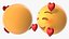 Smile Emoji With Hearts