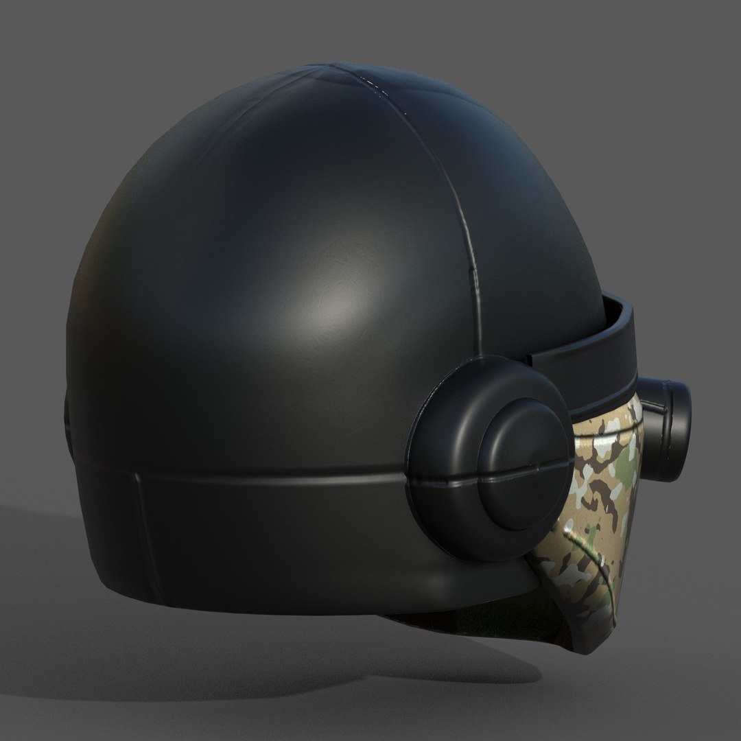 3D Mask Helmet - TurboSquid 1598845