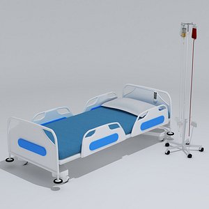 Hospital Bed 7 - 4K