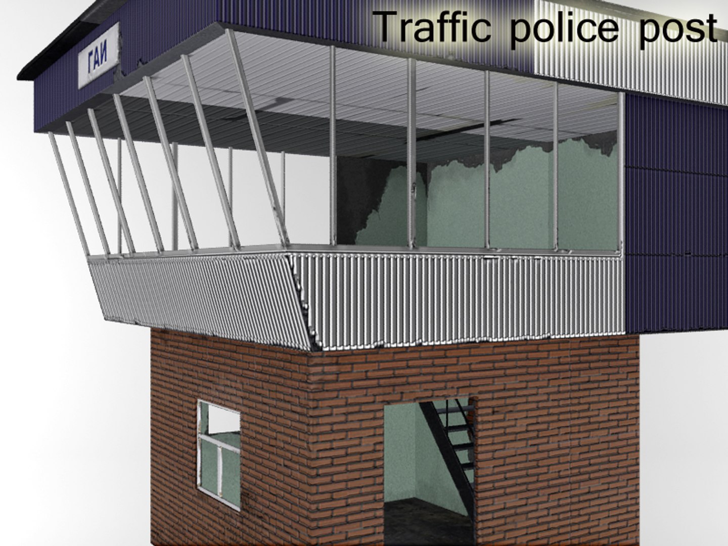 3d traffic post