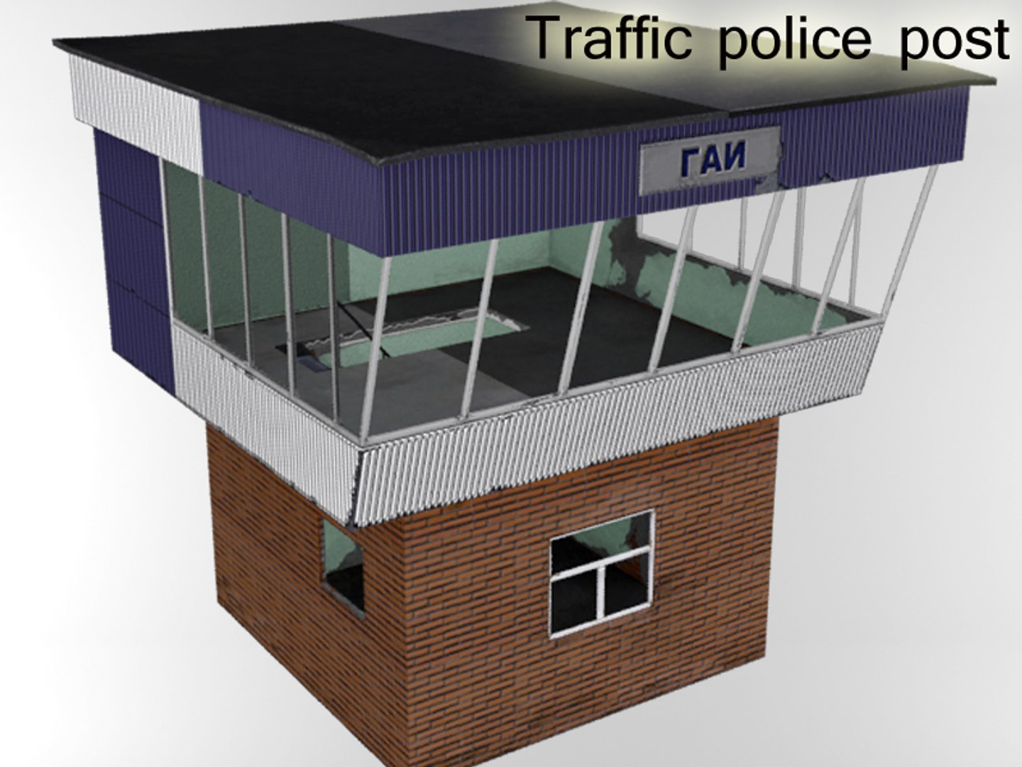 3d traffic post