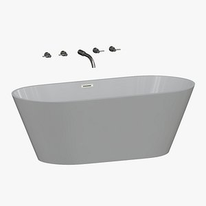 Freestanding Soaking Acrylic