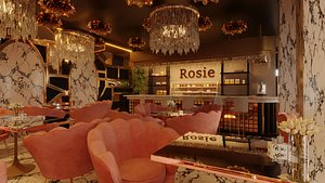 Modern Restaurant 3D model