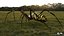 3D model Rigged wasp spider