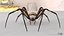 3D model Rigged wasp spider