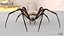 3D model Rigged wasp spider