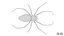 3D model Rigged wasp spider