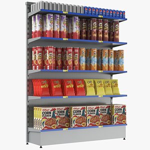 Supermarket Shelves 01