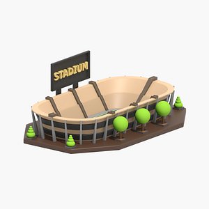 3D Stadium 3D Illustration