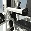 leg curl machine precor 3d model
