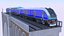 Viadotto con treno BiLevel