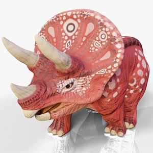 Triceraptor Red model