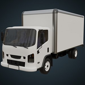 Box Truck 1 Basic 3D model