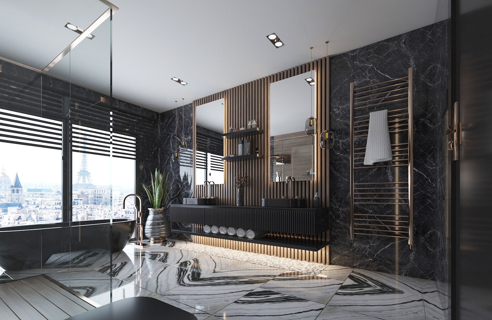 3D Bathroom Interior Bundle Model - TurboSquid 2427511